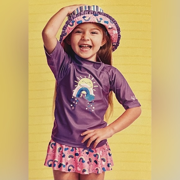 UV Skinz Toddler Swim Set -Size 12-18M - Picture 2 of 6